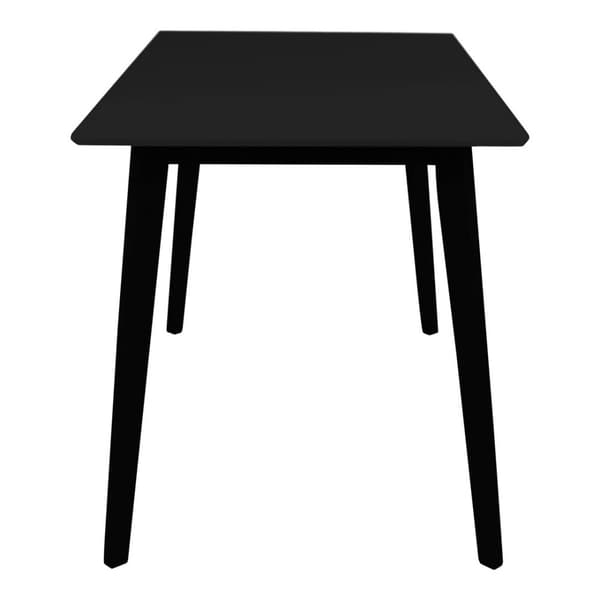 Vojens matbord 70x120 cm svart.