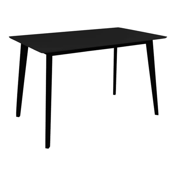 Vojens matbord 70x120 cm svart.