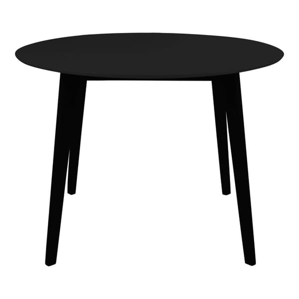 Vojens spisebord Ø105cm svart.