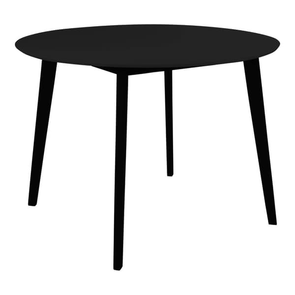 Vojens spisebord Ø105cm svart.