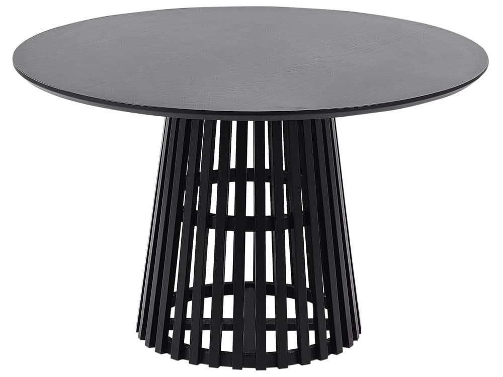 Matbord ⌀ 120 cm svart MESILLA