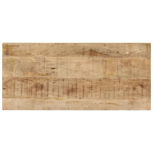 vidaXL spisebord 110x50x76 cm massivt mangotræ