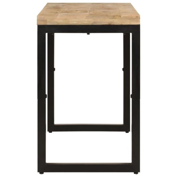 vidaXL spisebord 110x50x76 cm massivt mangotræ
