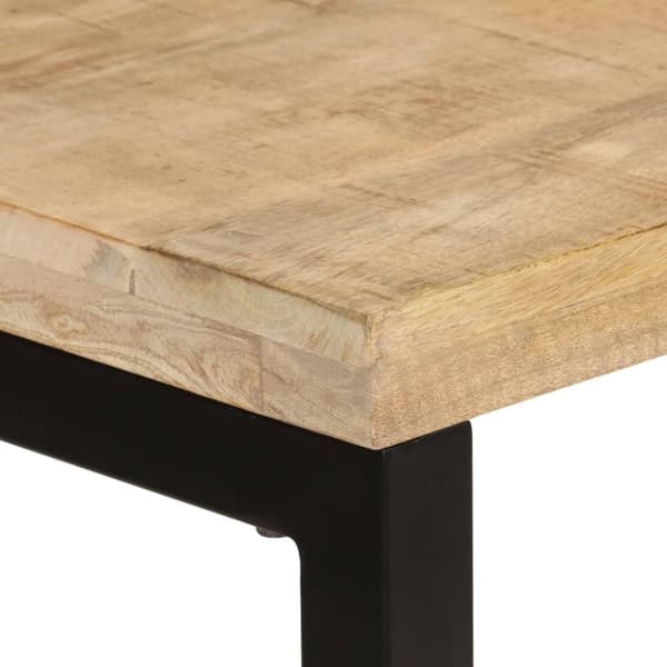 vidaXL spisebord 110x50x76 cm massivt mangotræ