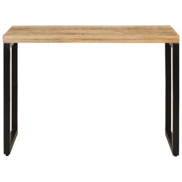 vidaXL spisebord 110x50x76 cm massivt mangotræ