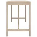 Miniatyrbilde 5 av 10: vidaXL Barbord 180x80x110 cm heltre furu