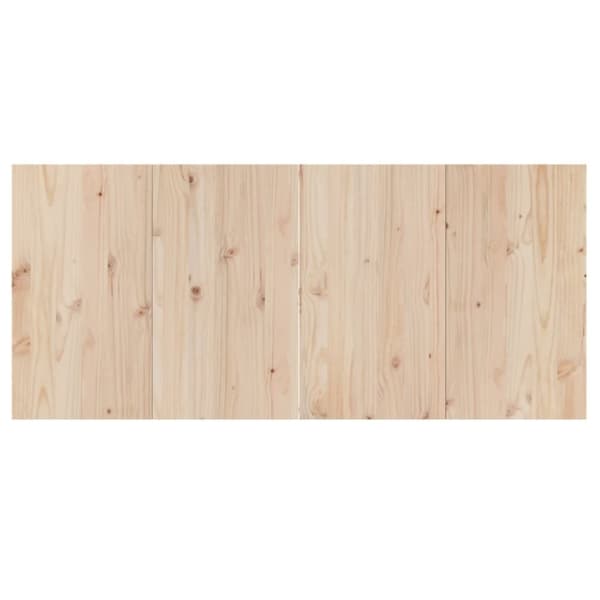 vidaXL Barbord 180x80x110 cm heltre furu
