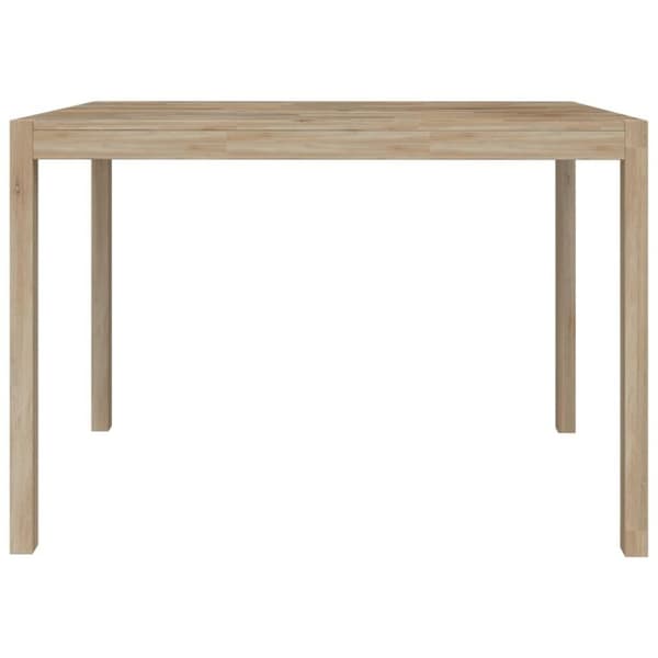 vidaXL spisebord 110x70x75 cm massivt akacietræ