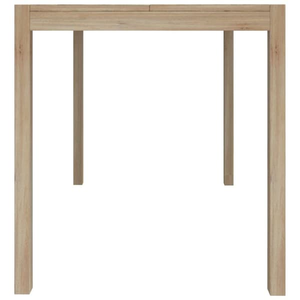 vidaXL spisebord 110x70x75 cm massivt akacietræ