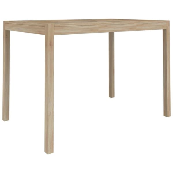 vidaXL Spisebord 110x70x75 cm heltre akasie