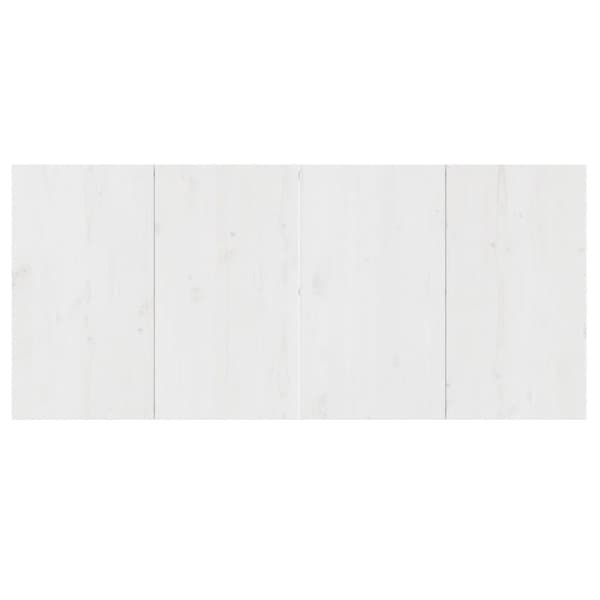 vidaXL Barbord vit 180x80x110cm massiv furu