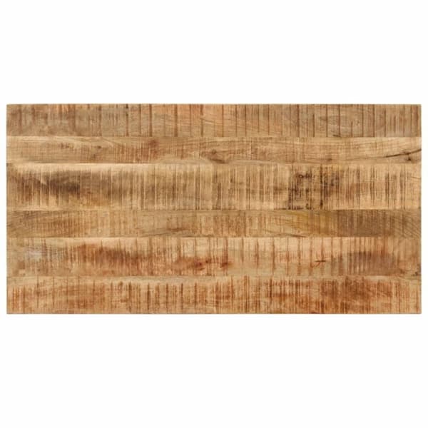 vidaXL spisebord 110x55x76 cm massivt mangotræ