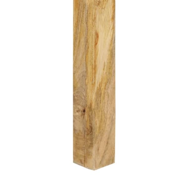vidaXL spisebord 110x55x76 cm massivt mangotræ