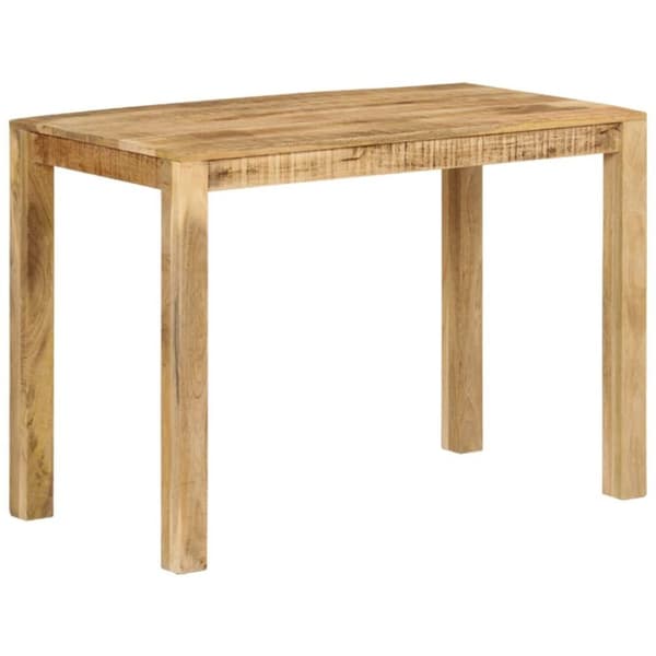 vidaXL spisebord 110x55x76 cm massivt mangotræ