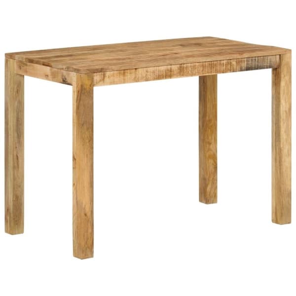 vidaXL spisebord 110x55x76 cm massivt mangotræ