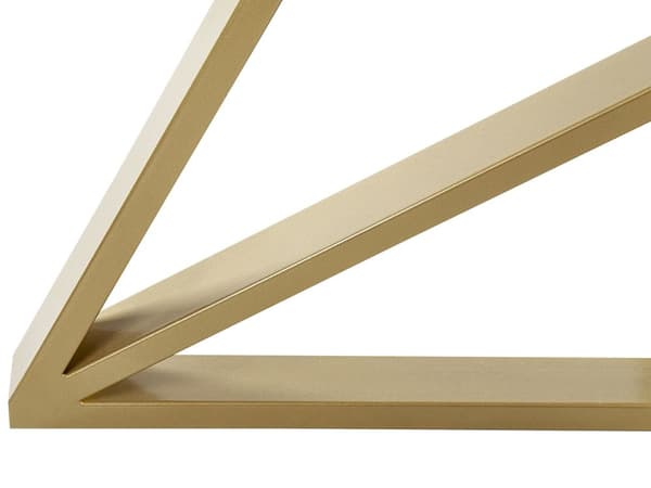 Spisebord Marmoreffekt MDF Guld Metalben 160/200 x 90 cm Udtrækkelig Top Rektangulært Moderne Design