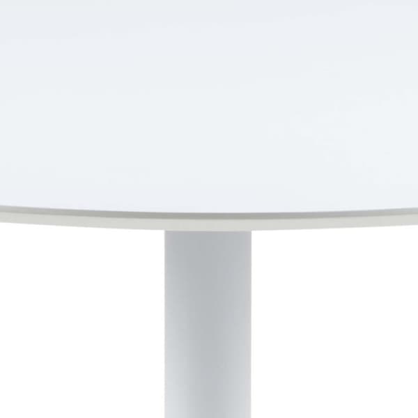 IBIZA spisebord Ø110 cm hvid.