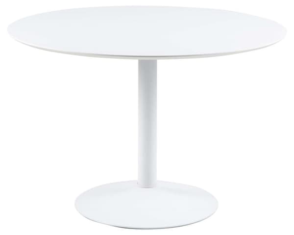 IBIZA matbord Ø110 cm vit.