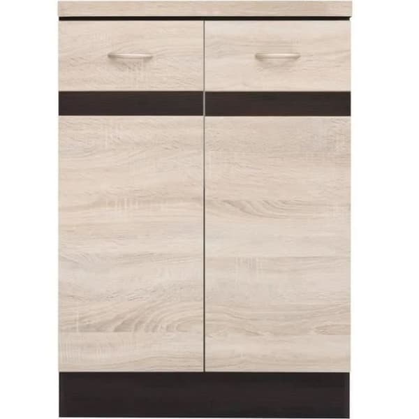 Junona Cooking Low Cabinet 60 cm - 2 Dörrar - Bänkskiva - Chene Sonoma
