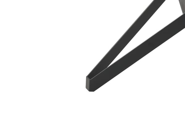 Ruokapöytä tumma puu musta 120 x 76 x 120 cm MDF rauta pyöreä neljälle kuudelle industriaalinen