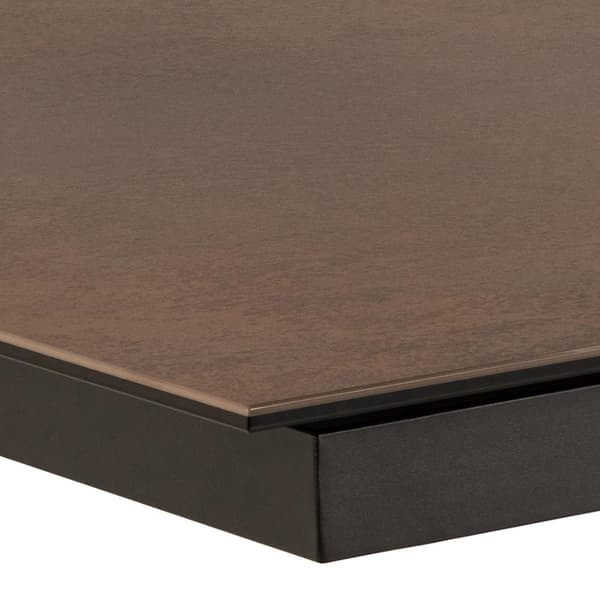 Irwine spisebord 100x200/240cm med udtræk brun.