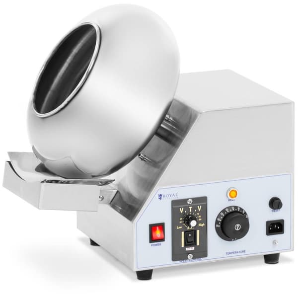 Royal Catering Överdragsmaskin - 2 kg - 600 W - Rostfritt stål - Royal Catering