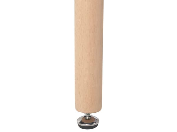 Uttrekkbar Spisebord Hvit Lyst tre 120/150 x 80 cm 4-seters Stue