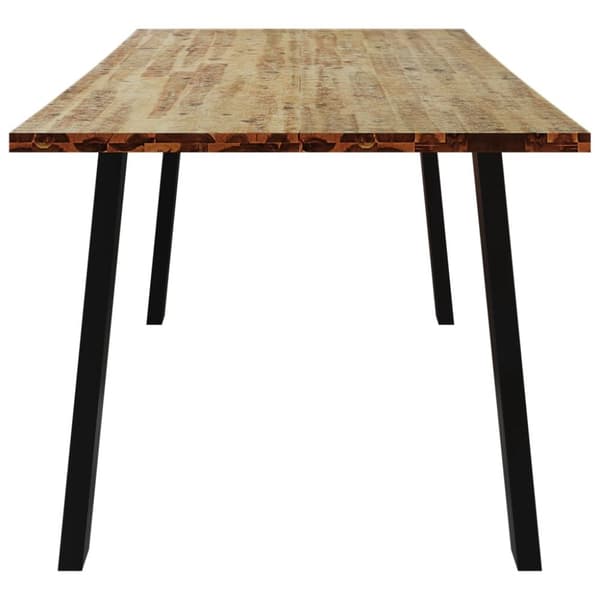 vidaXL spisebord 150x90x75 cm massivt akacietræ