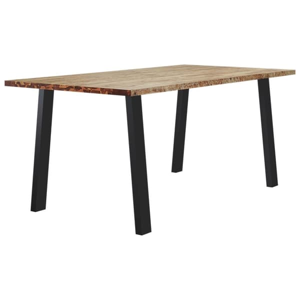 vidaXL spisebord 150x90x75 cm massivt akacietræ