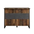 Miniatyrbillede 1 af 6: Rootz Living Room Bar Counter - Home Bar - Pub Table - Drink Stand - Cocktail Desk - Beverage Counter - Brown - 140x105x48 cm