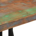 Miniatyrbillede 7 af 8: vidaXL barbord 55x55x107 cm massivt genbrugstræ og jern