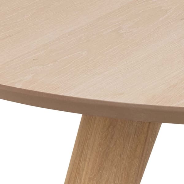 Townsville spisebord Ø100cm egefiner.