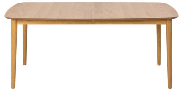 Montreux spisebord 90x180/219cm inkl. tilleggsplater natur.