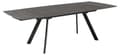 Miniatyrbilde 3 av 10: Blackburn spisebord 97x160/240cm inkl. tilleggsplater svart.