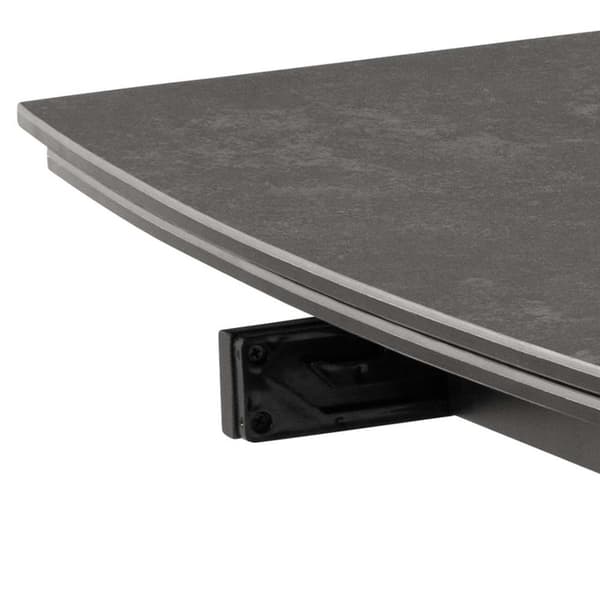 Blackburn spisebord 97x160/240cm inkl. tilleggsplater svart.