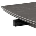 Miniatyrbilde 4 av 10: Blackburn spisebord 97x160/240cm inkl. tilleggsplater svart.