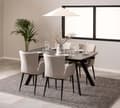 Miniatyrbilde 10 av 10: Blackburn spisebord 97x160/240cm inkl. tilleggsplater svart.
