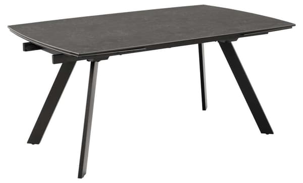 Blackburn spisebord 97x160/240cm inkl. tilleggsplater svart.