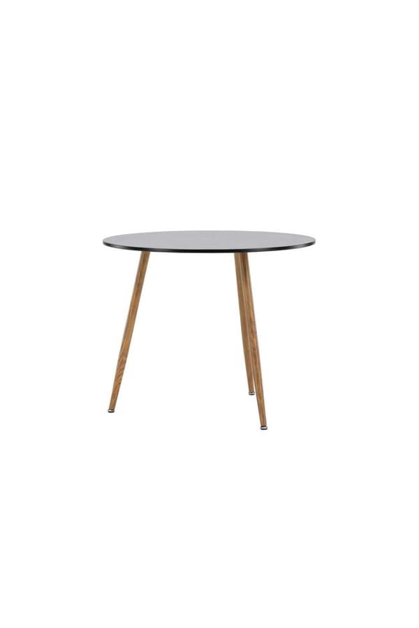 Polar spisebord Ø90cm sort.