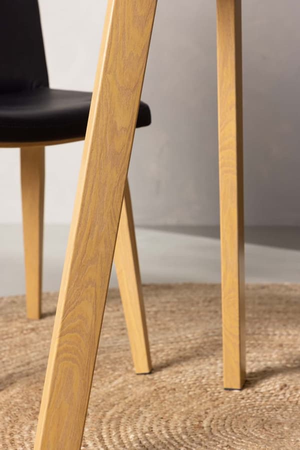 Leonora spisebord Ø65cm hvid.