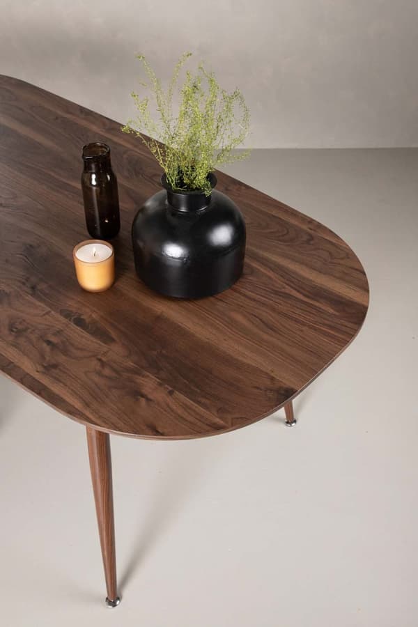 Sanford matbord 90x180cm brun.