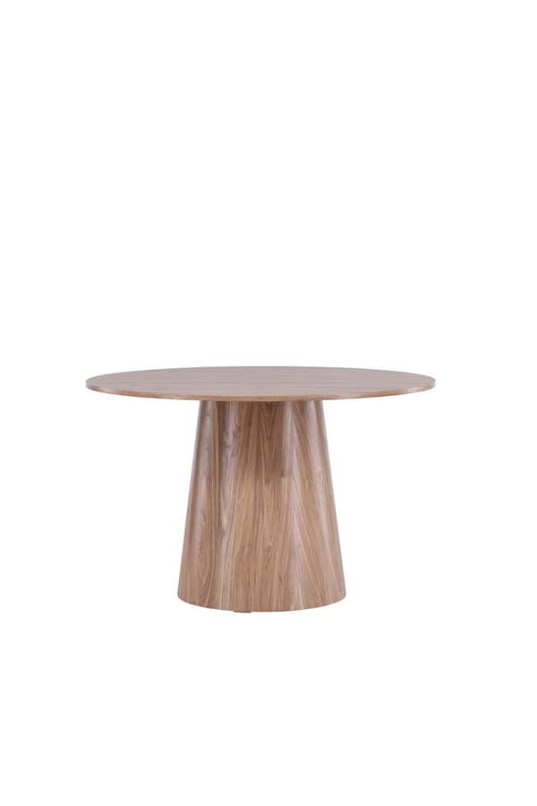 Lanzo spisebord Ø120cm natur.