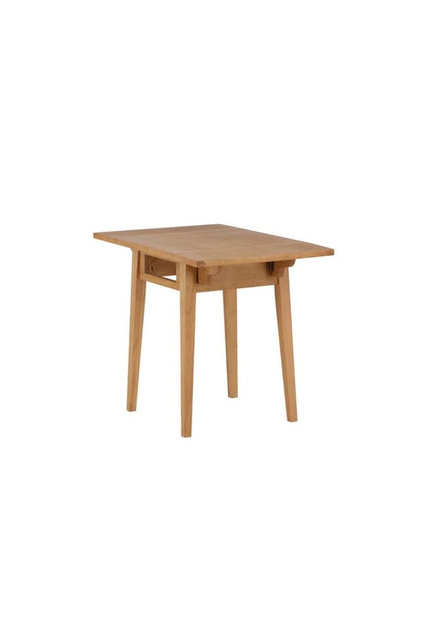 Yakidon spisebord 45x60cm, med uttrekk med tilleggsplater brun.