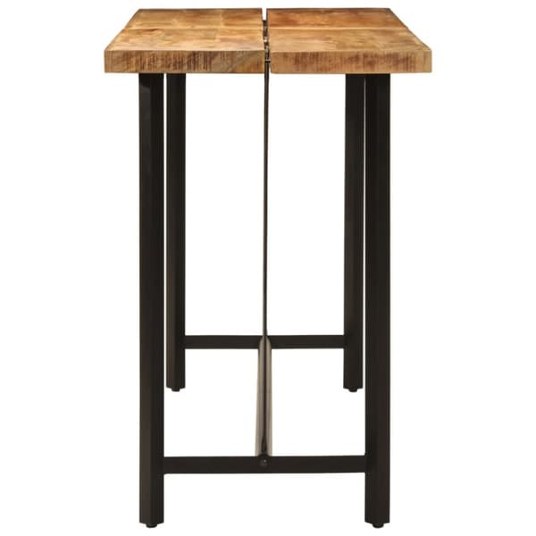 vidaXL Barbord 180x70x107 cm heltre mango og jern