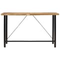 Miniatyrbilde 2 av 7: vidaXL Barbord 180x70x107 cm heltre mango og jern