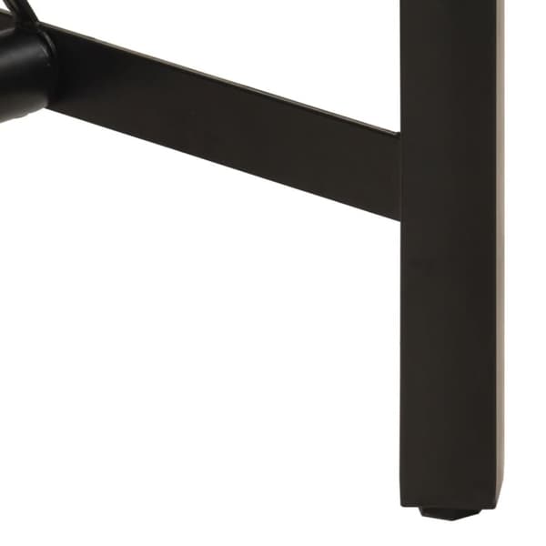 vidaXL Barbord 180x70x107 cm heltre akasie og jern