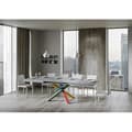 Miniatyrbild 3 av 4: Utdragbart bord - Volantis - 90x130/390 cm - Cement - Vit - Barn