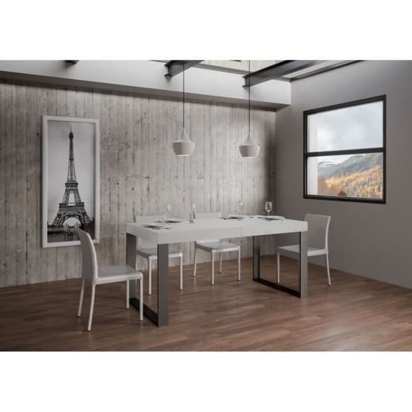 Tecno Premium utdragbart bord - Vit - Barn