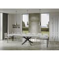 Miniatyrbild 2 av 4: Bord - VOLANTIS - 90X130 utdragbart till 390 cm - vit ask