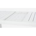 Miniatyrbild 4 av 4: Utebord - Hilde - 160/240 x 90 - Vit - Integrerad förlängning - Aluminiumstruktur